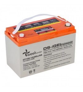 Аккумулятор гелевый 100Ah, 12V, с дисплеем, Weekender, 12V100AH DS