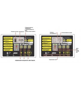 Аккумулятор гелевый 100Ah, 12V, с дисплеем, контроллером и LVD, Weekender, 12V100AH DC-LVD