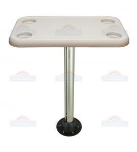 Комплект стол прямоугольный, основание пластик, 40х70 см, Springfield, 1690307