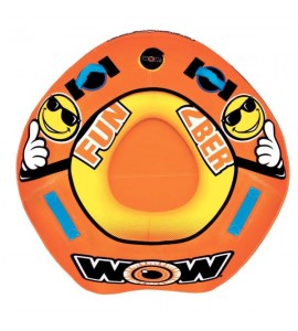 Плюшка 2BER 1Р TOWAВLE KIT, буксируемый баллон, с насосом и фалом, WOW, 19-1100