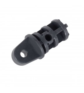 Деталь для тента торцевая (концевик), внутренняя установка, 25х1,6 мм, нейлон, OceanSouth, 21005