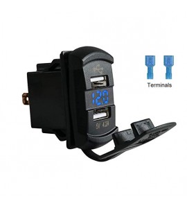 Вольтметр в форме переключателя Rocket USB, YUJ, 25 YUJ