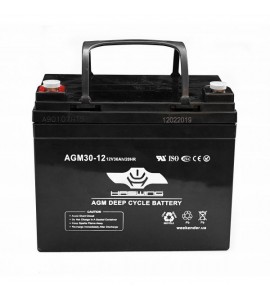 Аккумулятор AGM 30Ah, 12V, Haswing, 30AH AGM H