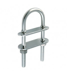 U-болт, 10х110 мм, нержавейка, RYE, 3143011