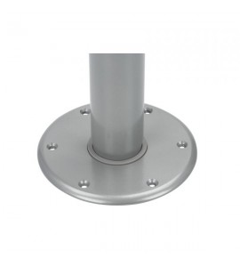 Комплект стол круглый со стойкой, 59х59х5 см, цвет Ivory, NewStar, 75201-03