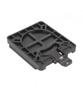 Пластина поворотная быстросъемная, пластик, черная, NewStar, 75316