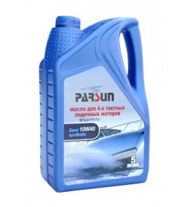 Моторное масло PARSUN 4-х тактное 10W-40 полусинтетическое, 5 л