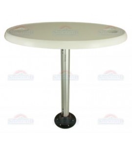 Комплект стол овальный, основание пластик, 45х76 см, Springfield, 1690306