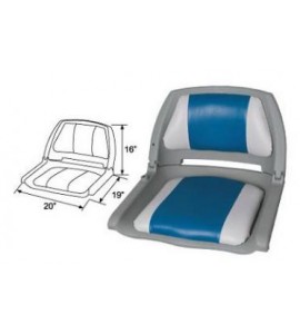 Сиденье Copolymer Padded Boat, серое, Esepal, 86101G