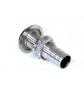 Штуцер сливной, ø5/8" (16 мм), прямой, нержавейка, Sumar, 52301