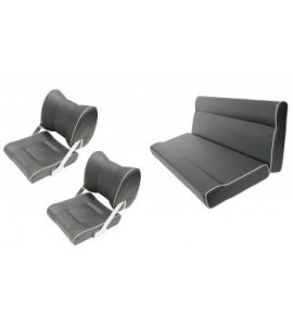 Комплект сидений для катера, темно-серый, AquaLand, 1082051+1052049