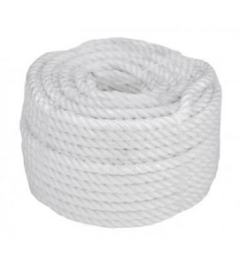 Веревка универсальная, Ø10 мм, 30 м, полиэстер, белая, Weekender
