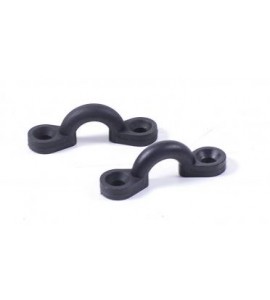 Ушко, пластик, черный, Easterner, C11722-B