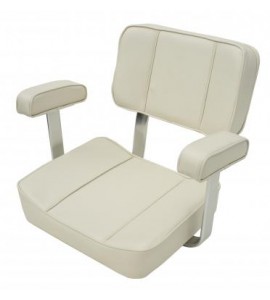 Кресло капитанское Captain, белое, AquaLand, 1004001