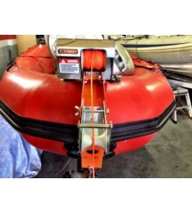 Крепление к надувной лодке для якорных лебедок (морская серия), нержавейка, Stronger, MIBS