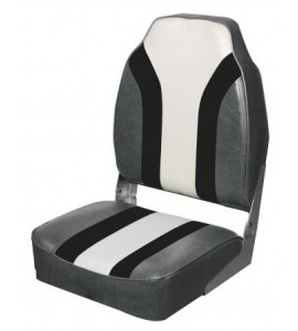 Сиденье Hightback Rainbow, серо-черно-белое, Esepal, 86211GC