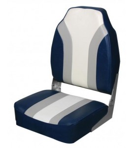 Сиденье Hightback Rainbow, сине-серо-белое, Esepal, 86211BG