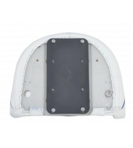 Кресло Flip up, с крепежной пластиной, серо-синее, AquaLand, 13126