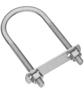 U-болт, 4х62 мм, нержавейка, ZEL 29