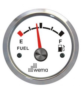 Датчик уровня топлива, 52 мм, белый, Wema (Kus), K-Y10101