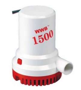 Помпа трюмная, 1500GPH, 12V, WWB, WW-06207