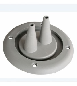 Уплотнитель на два троса (манжета), 105 мм, белый, CAN Marine SB, CU2800