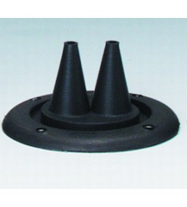 Уплотнитель на два троса (манжета), 105 мм, черный, CAN Marine SB, CU2802