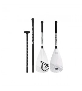 Весло для iSUP SOLID, 180-220 см, лопасть 40х22 см, стекловолокно, Aqua Marina, B0303013