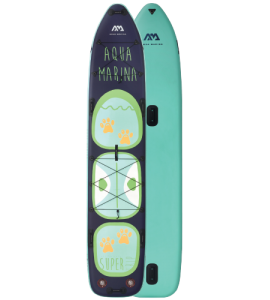 Доска SUP 14,0' Super Trip Tandem, Family iSUP, 427x86x15 см, Aqua Marina, BT-20ST02