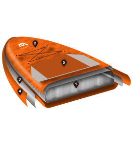 Доска SUP 10,1' Fusion, All-Around iSUP, 330x81x15 см, Aqua Marina, BT-21FUP