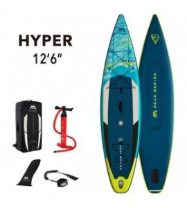 Доска SUP 12,6' Hyper, Touring iSUP, 381x81x15 см, Aqua Marina, BT-21HY02