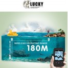 Эхолот беспроводной, 2 датчика, с кейсом, Lucky, FF718LiD
