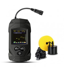 Эхолот проводной, 1 датчик, портативный, цветной, Lucky, FL068-T