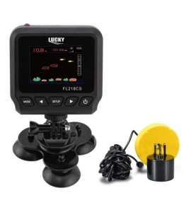 Эхолот проводной, 1 датчик, цветной, Lucky, FL218CS-T