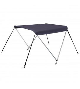 Биминитоп (тент) на катер, 2 изгиба, 1,5-1,7 м, синий, алюминий, OceanSouth, MA 060-3B