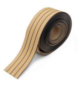 Искусcтвенный ПВХ-тик, 0,2х1 м, стандарт, черная полоса, NKK, N9