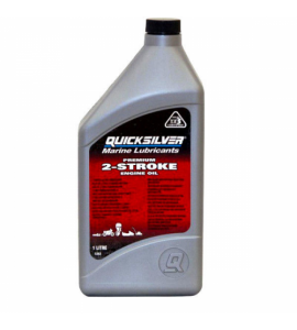 Моторное масло Quicksilver TC-W3 Premium для 2-х тактных двигателей, 1 л
