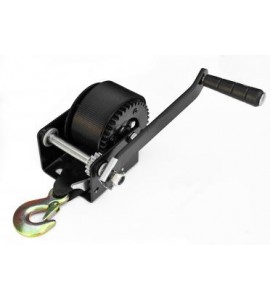 Лебедка для прицепа с лентой и крюком, 800lbs, черная, TOW, 702019