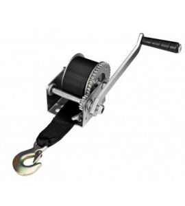 Лебедка для прицепа с лентой и крюком, 800lbs, оцинкованная, TOW, 702019