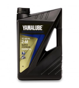 Моторное масло Yamalube 2-M TC-W3 RL для 2-х тактных двигателей, 4 л