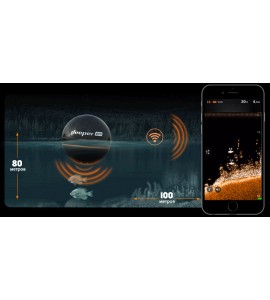 Беспроводной WiFi эхолот Deeper под ОС Android 2.3+ и iOS 5.0+, FLDP11