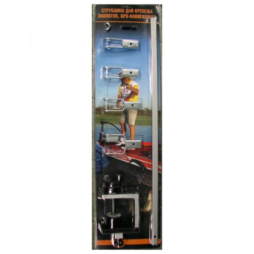 Универсальная струбцина для датчика эхолота Eagle/Lowrance/Humminbird ...